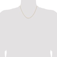 Sterling Silver Flash Gold-plated Curb Chain view 2