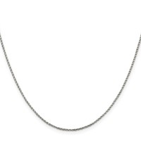 Sterling Silver 1.25mm Twisted Box Chain view 2