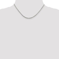 Sterling Silver 2.25mm Twisted Box Chain view 4