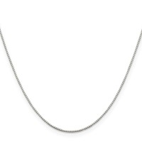Sterling Silver.6mm Mirror Box Chain view 2