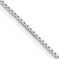 Sterling Silver.6mm Mirror Box Chain view 1