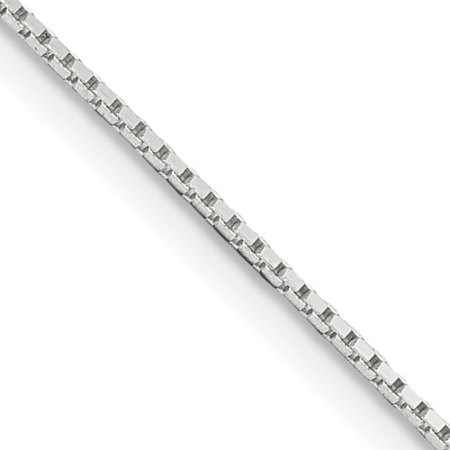 Sterling Silver.6mm Mirror Box Chain
