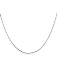 Sterling Silver.7mm Mirror Box Chain view 2