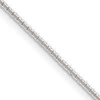 Sterling Silver .9mm 8 Sided Mirror Box Chain view 1