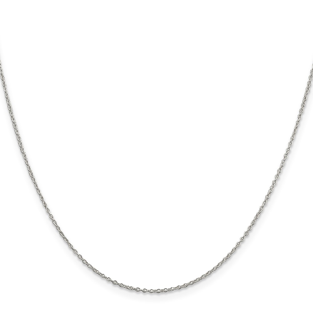 Sterling Silver 1.10mm Forzantine Cable Chain (QPE45-20)