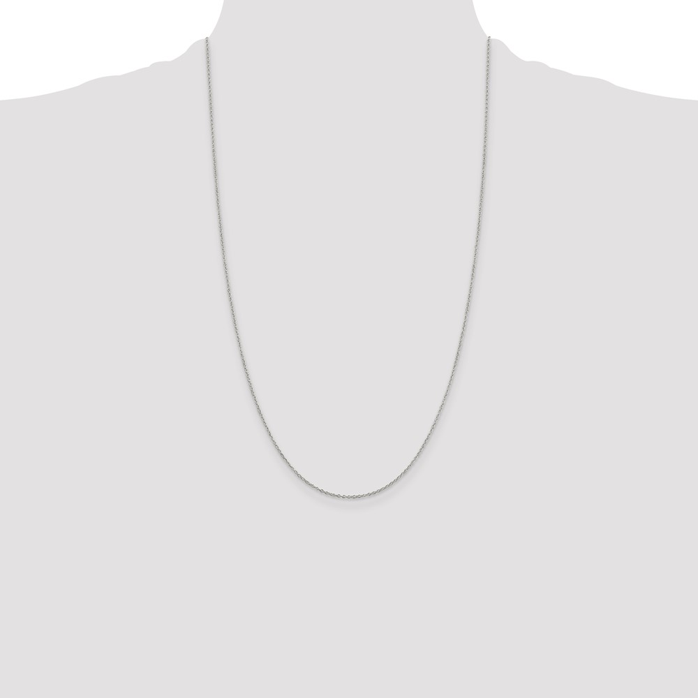 Sterling Silver 1.10mm Forzantine Cable Chain (QPE45-26)