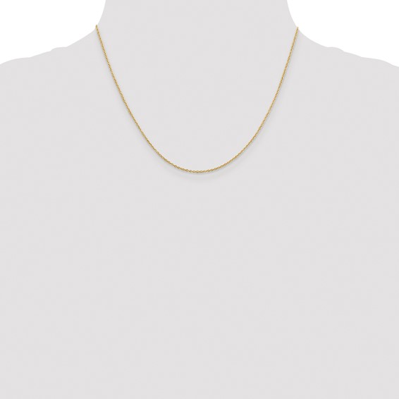 Gold Plated Sterling Silver 1.10mm Cable Chain