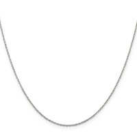 Sterling Silver 1.30mm Forzantine Cable Chain view 2