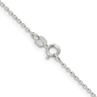 Sterling Silver 1.30mm Forzantine Cable Chain view 3