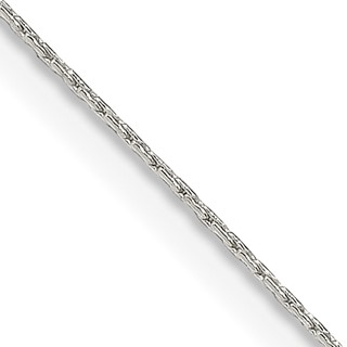 Sterling Silver Oval Box Chain