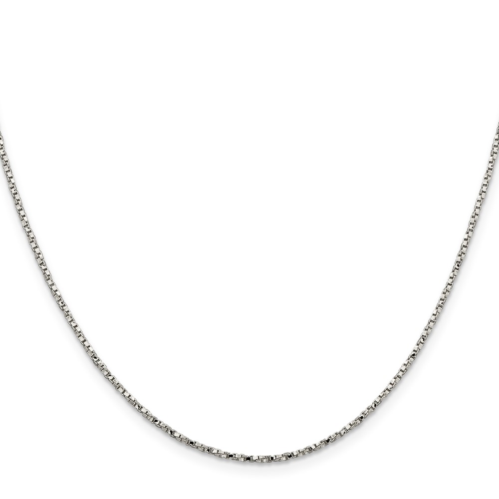 Sterling Silver 1.35mm Twisted Box Chain (QPE52-16)