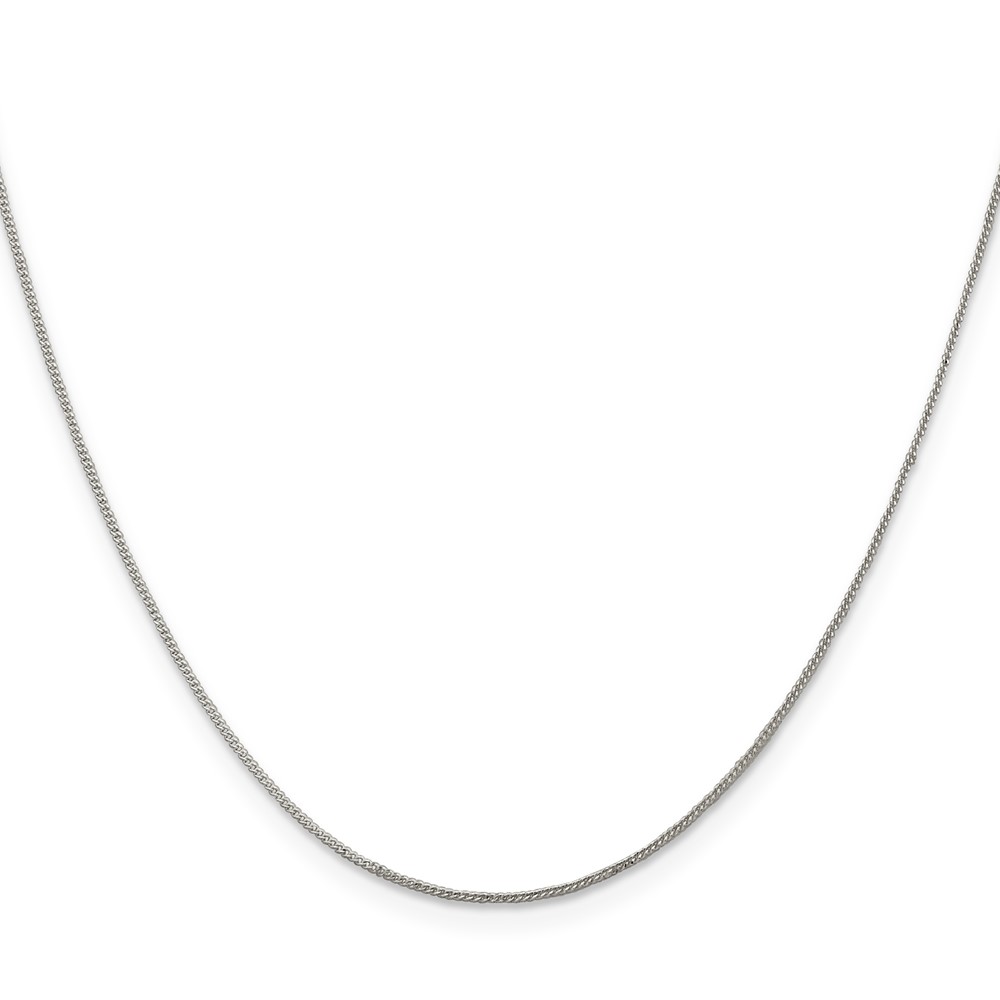 Sterling Silver .8mm Curb Chain (QPE55-20)