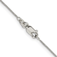 Sterling Silver.8mm Curb Chain view 3