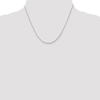 Sterling Silver.8mm Curb Chain view 4