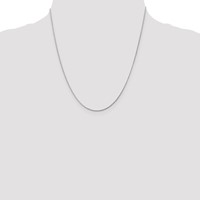 Sterling Silver.8mm Curb Chain view 4