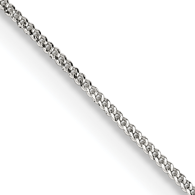 Sterling Silver .8mm Curb Chain (QPE55-16)