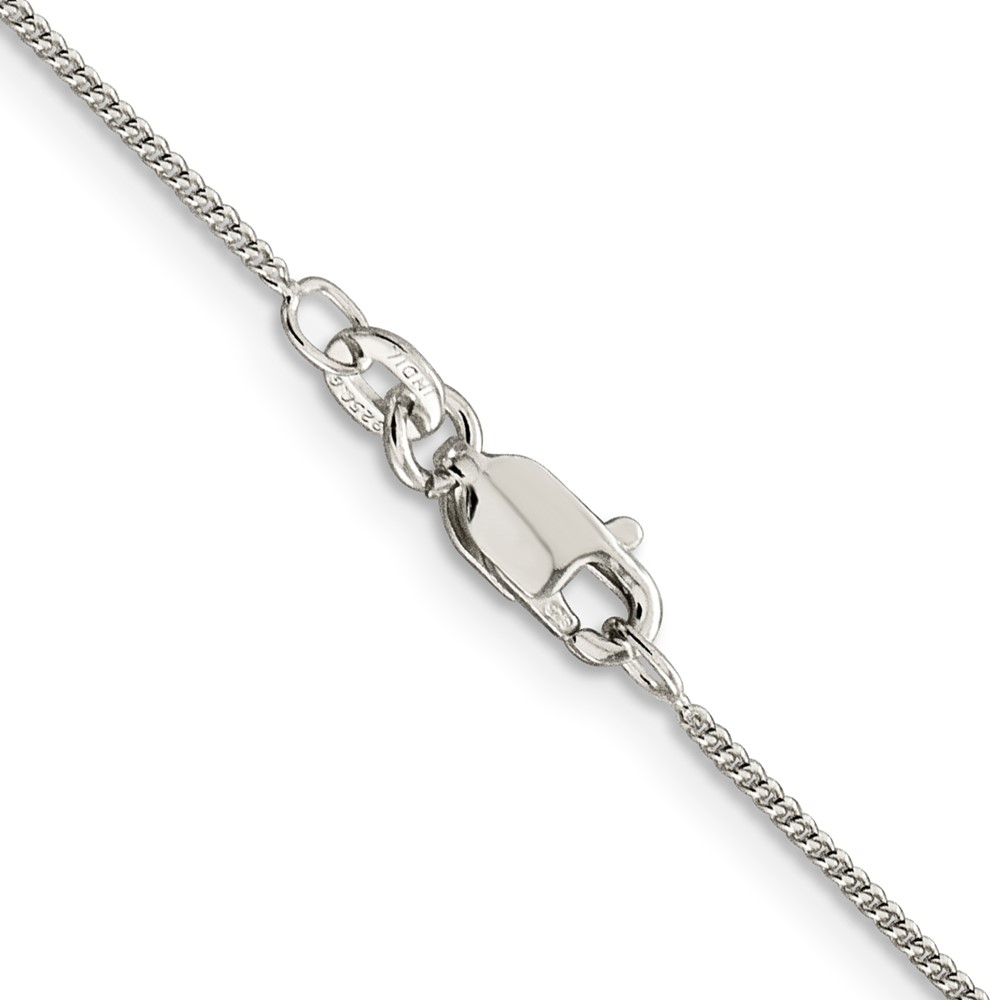 Sterling Silver 1mm Curb Chain (QPE56-16)