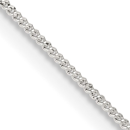 Sterling Silver 1mm Curb Chain