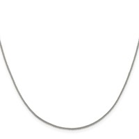 Sterling Silver 1.15mm Curb Chain view 2