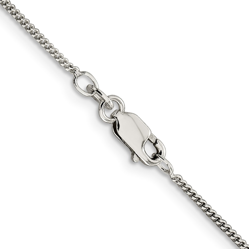 Sterling Silver 1.15mm Curb Chain (QPE57-22)