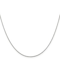 Sterling Silver .5mm Curb Chain view 2
