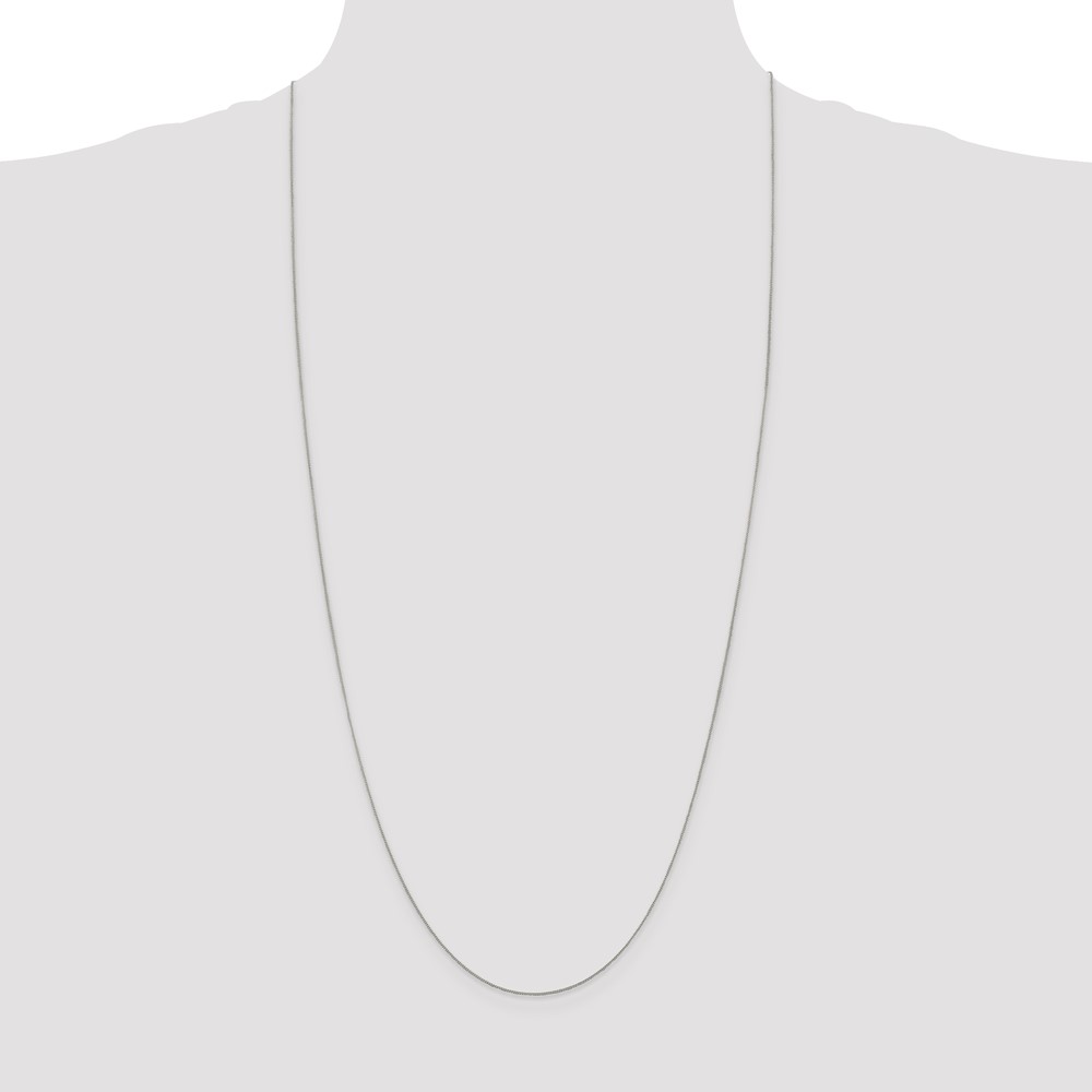 Sterling Silver .5mm Curb Chain (QPE61-30)