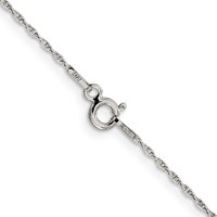 Sterling Silver 1.25mm Loose Rope Chain view 3