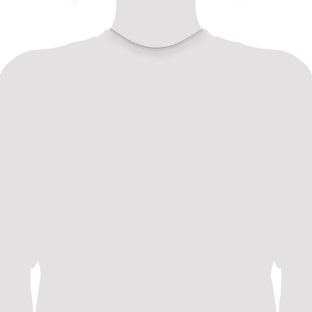 Sterling Silver 1.25mm Loose Rope Chain (QPE65-14)