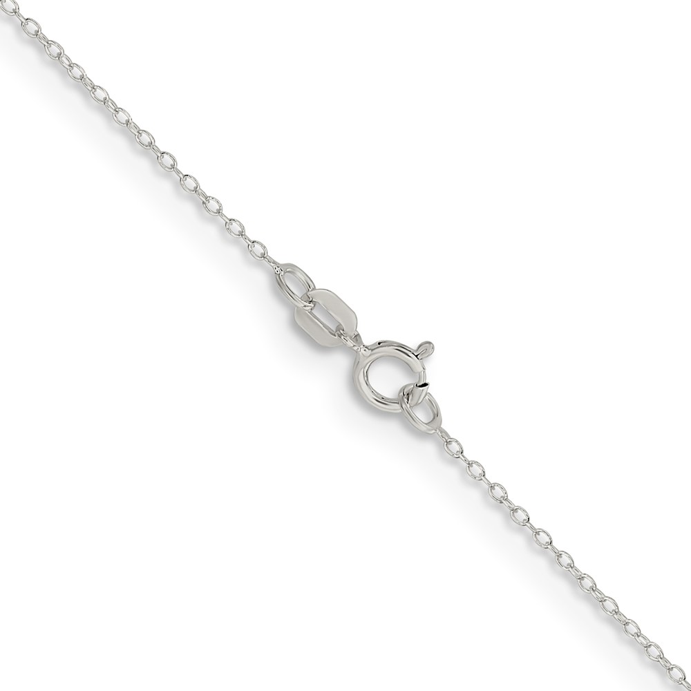 Sterling Silver .95mm Forzantine Cable Chain (QPE85-18)