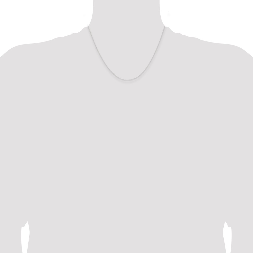 Sterling Silver .95mm Forzantine Cable Chain (QPE85-18)