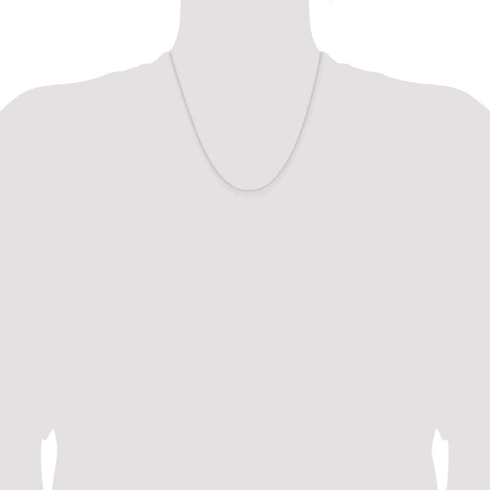 Sterling Silver .95mm Forzantine Cable Chain (QPE85-20)