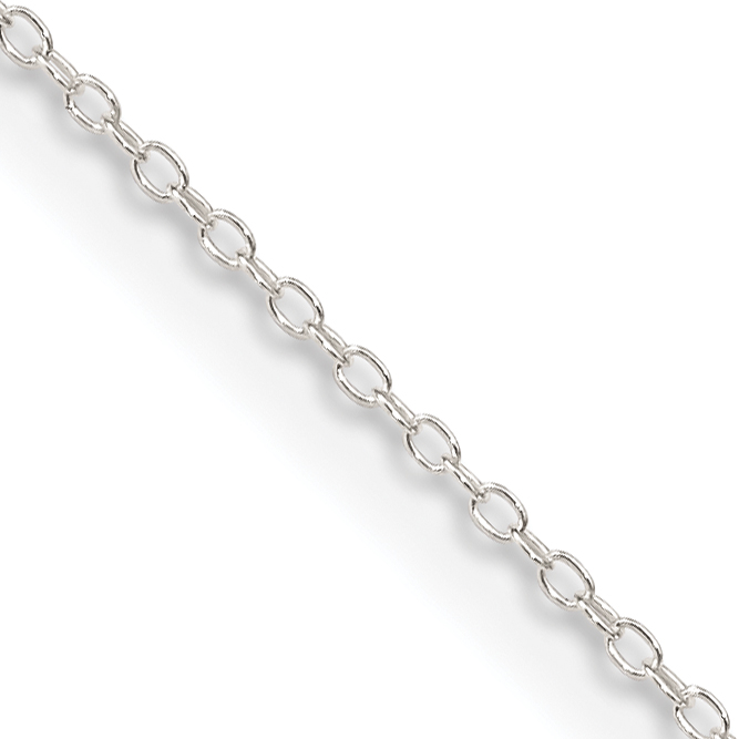 Sterling Silver .95mm Forzantine Cable Chain (QPE85-16)