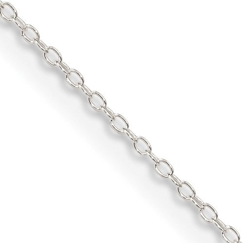 Sterling Silver .95mm Forzantina Cable Chain