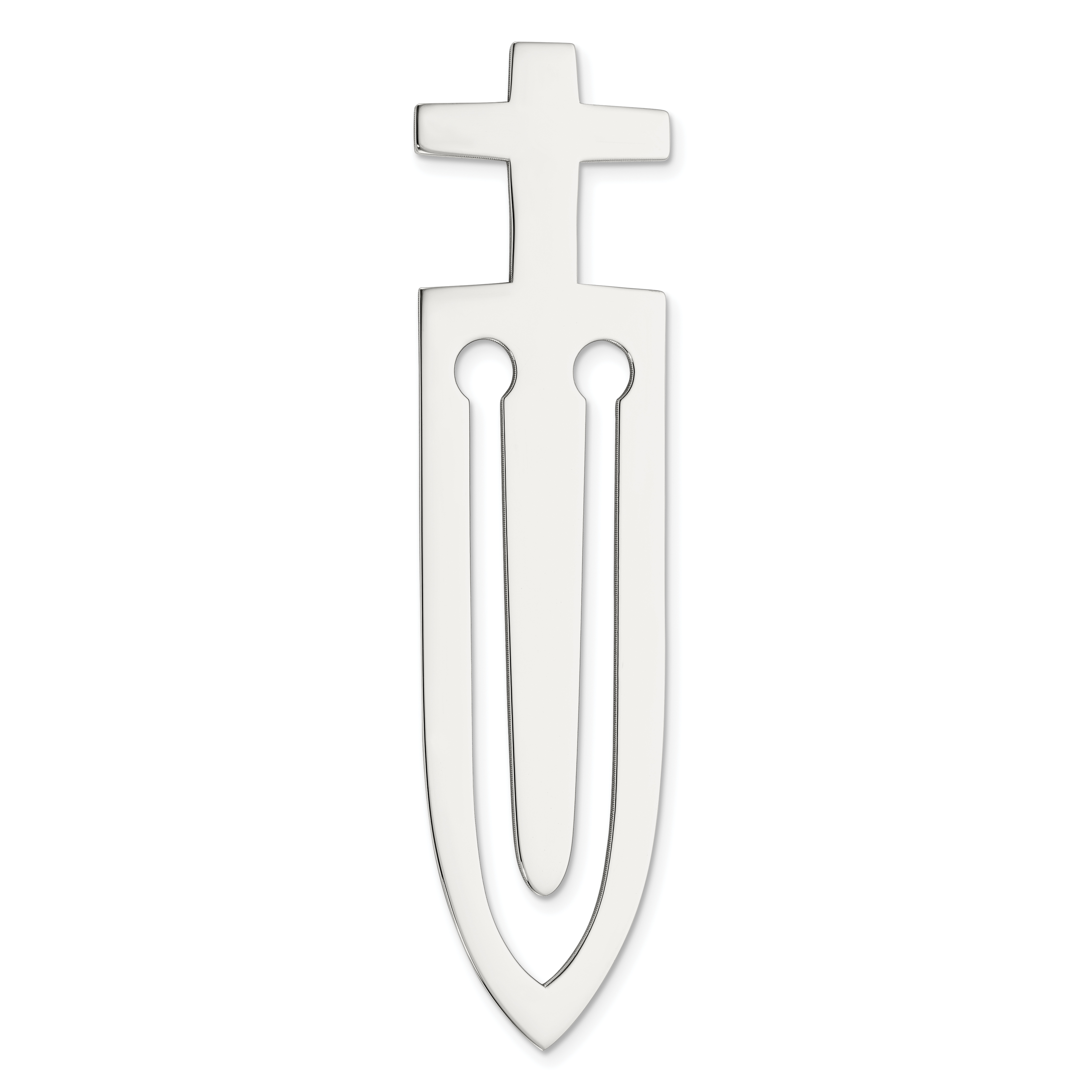 Sterling Silver Cross Book Mark (QQ100)