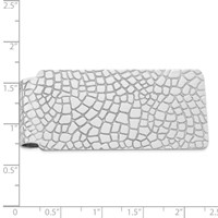 Sterling Silver Rhodium-plated Money Clip view 2