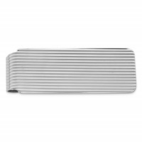 Sterling Silver Rhodium-plated Money Clip view 1