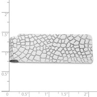 Sterling Silver Rhodium-plated Money Clip view 2