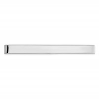 Sterling Silver Rhodium-plated Tie Bar view 1