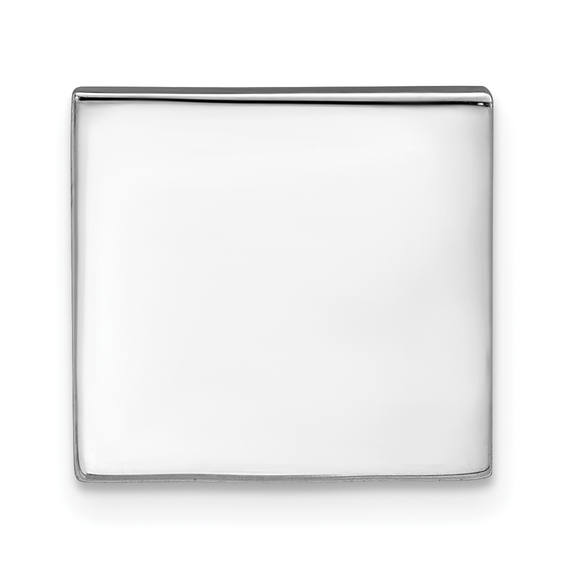 Sterling Silver Rhodium-plated Tie tac (QQ148)