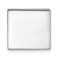 Sterling Silver Rhodium-plated Tie Tac view 1