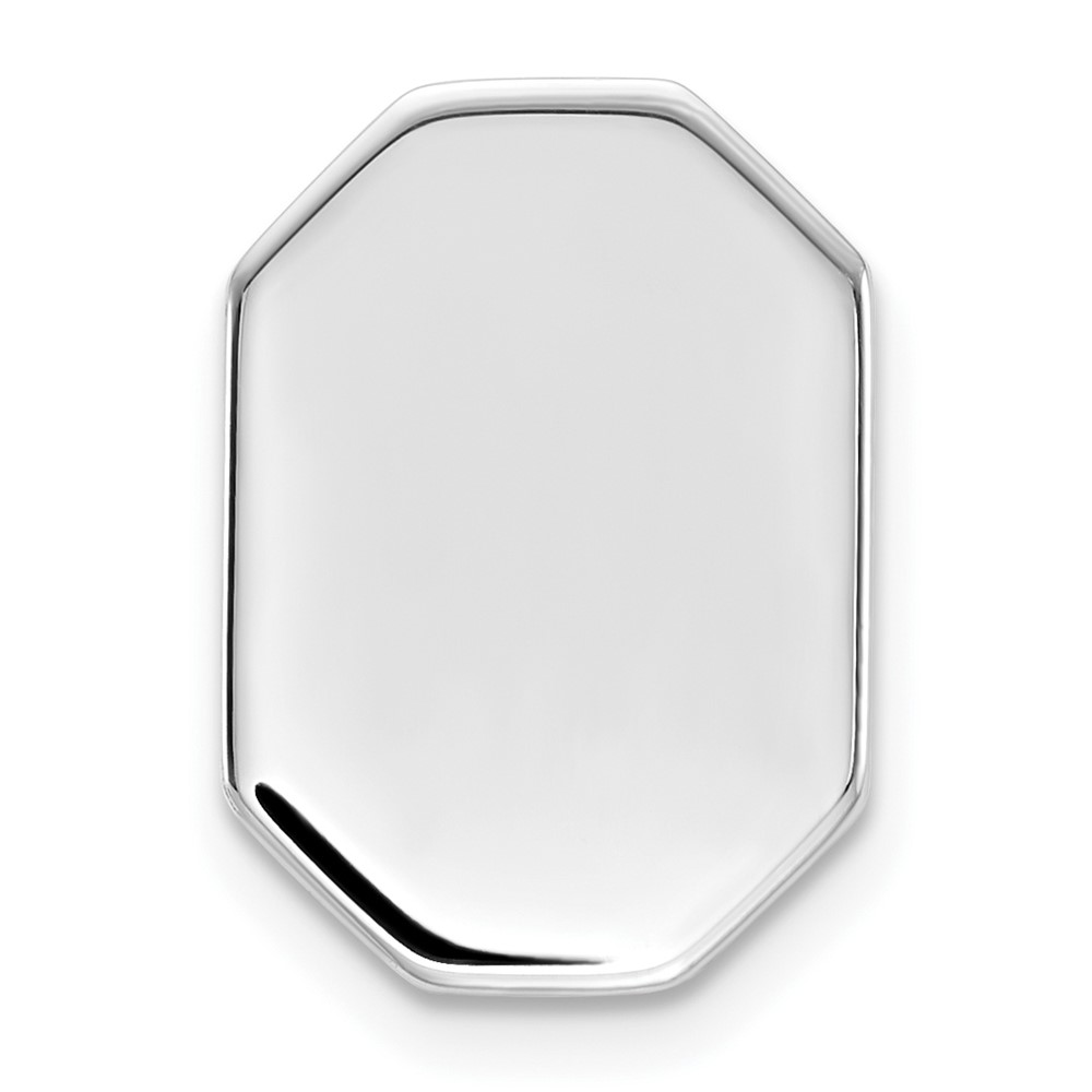 Sterling Silver Rhodium-plated Tie tac (QQ149)