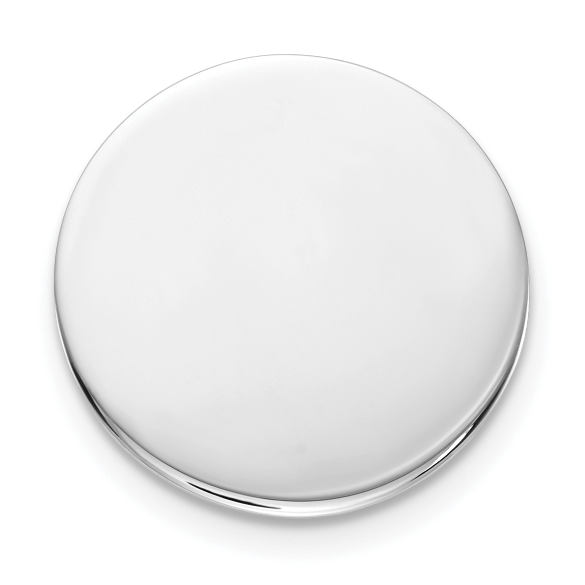 Sterling Silver Rhodium-plated Tie tac (QQ150)