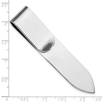 Sterling Silver Rhodium-plated Bookmark view 3