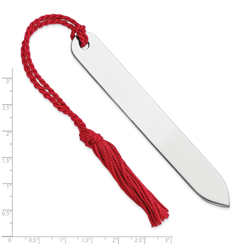 Sterling Silver Book Mark with Tassel (QQ18)