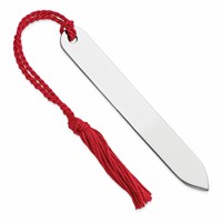 Sterling Silver Book Mark with Tassel view 1