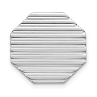 Sterling Silver Rhodium-plated Tie Tac view 1