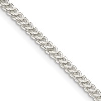 Sterling Silver 1.8mm D C Square Franco Chain view 1