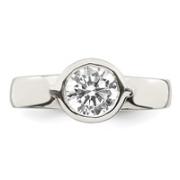 Sterling Silver CZ Ring view 5