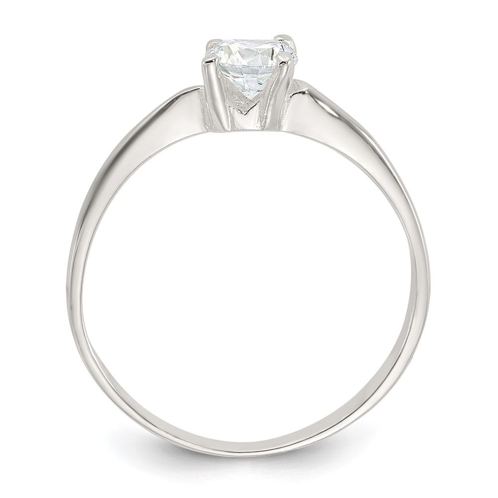 Sterling Silver CZ Ring (QR1003-8)