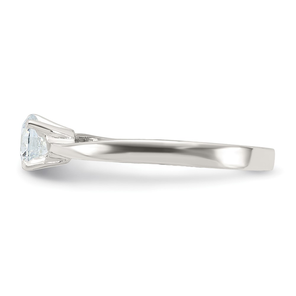 Sterling Silver CZ Ring (QR1003-8)